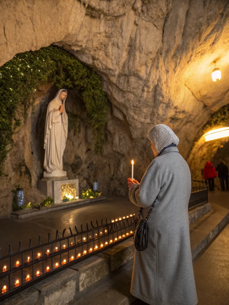 pilgrim candle grotto